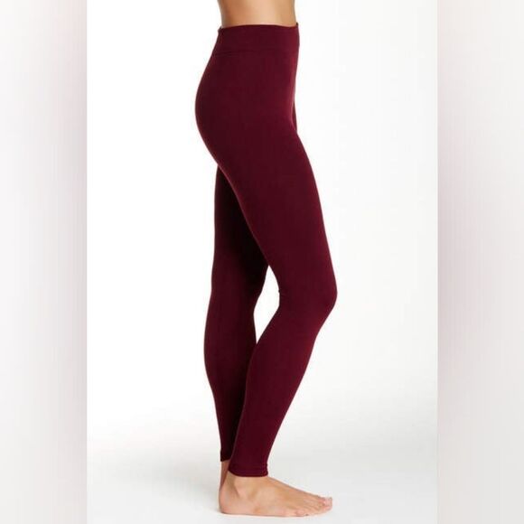 Homma The Perfect Fit Fleece Leggings Wide Waistband Slimming Size S M L - Picture 1 of 9